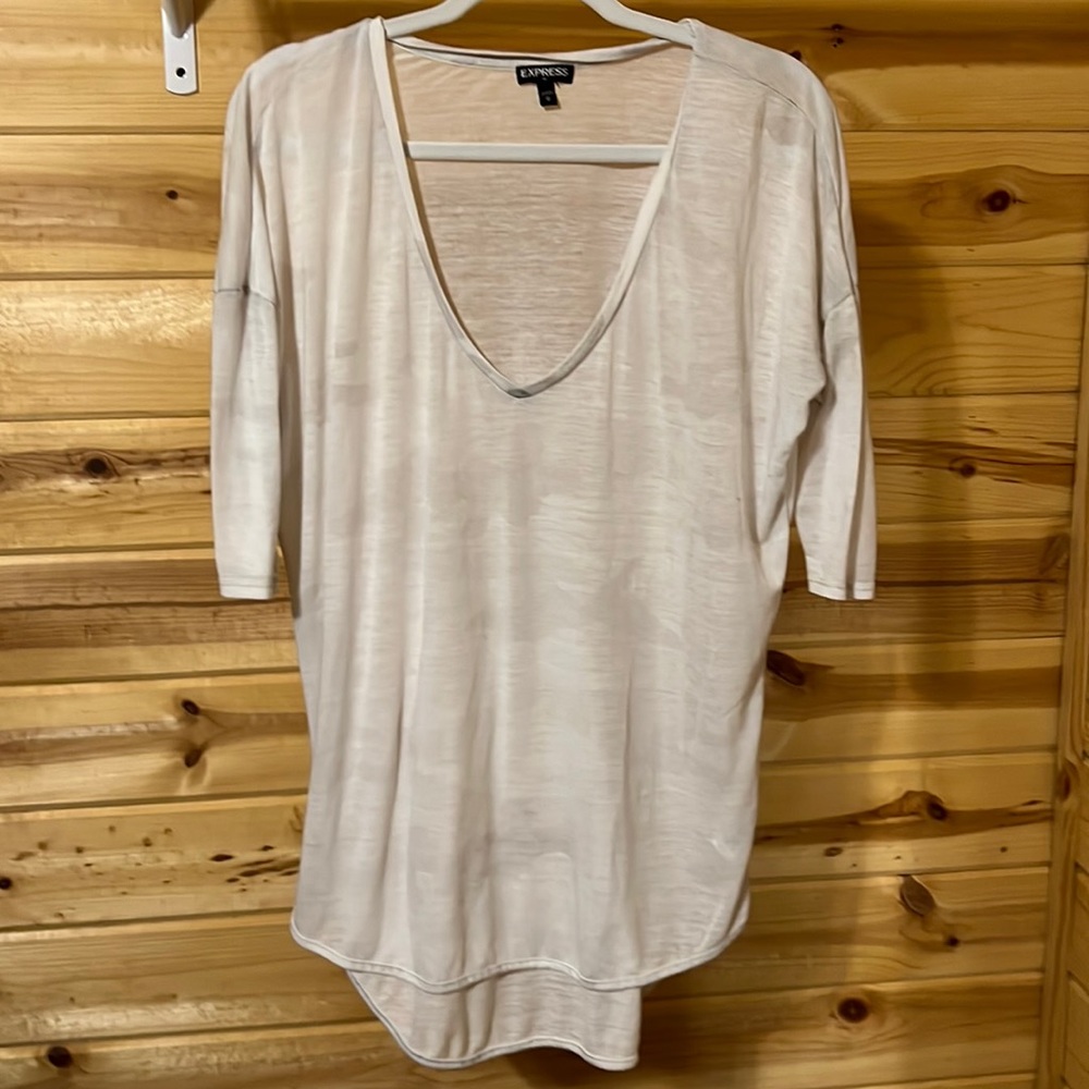 Expresss tunic, light Camo design, size Medium